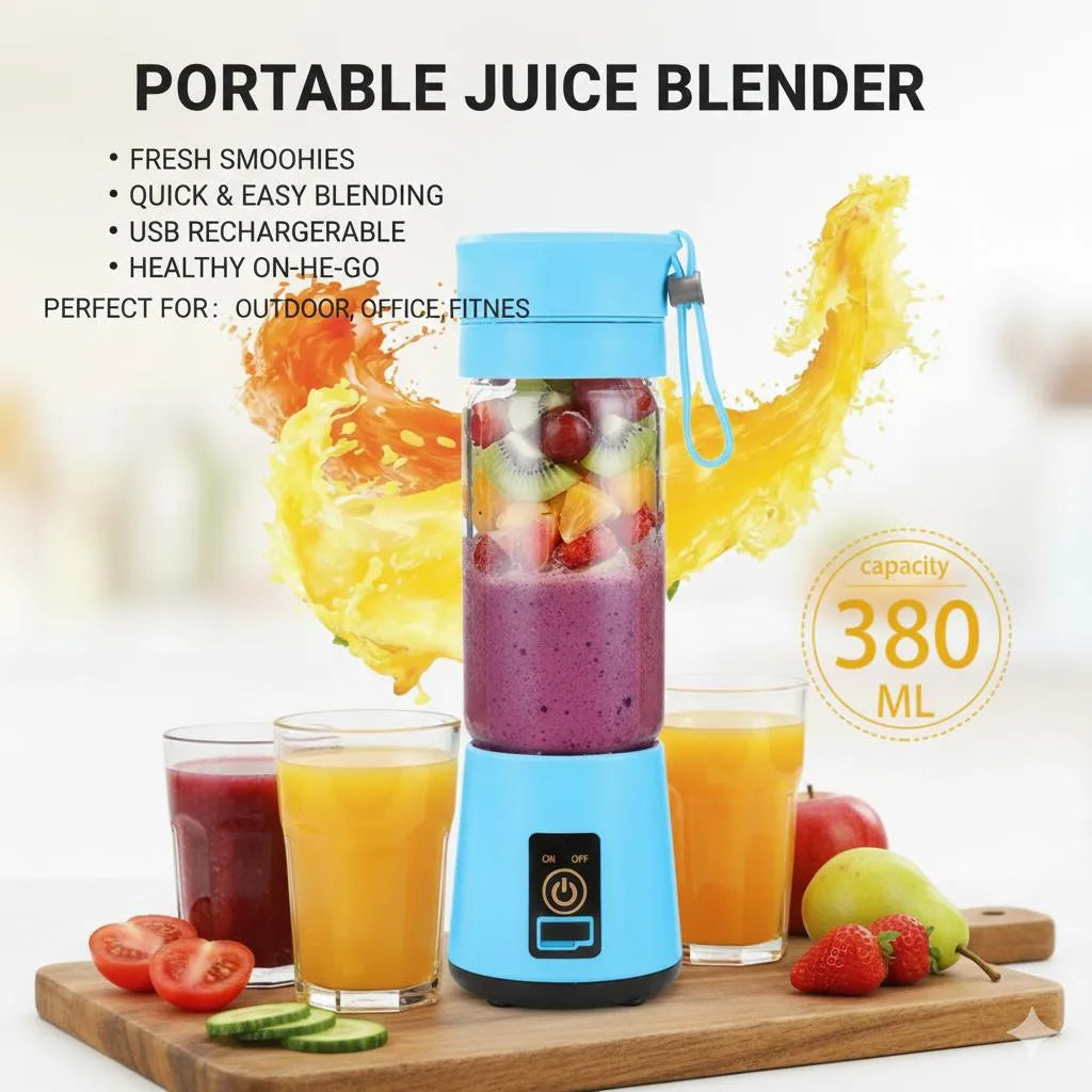 Juicer Blender – Portable USB Rechargeable