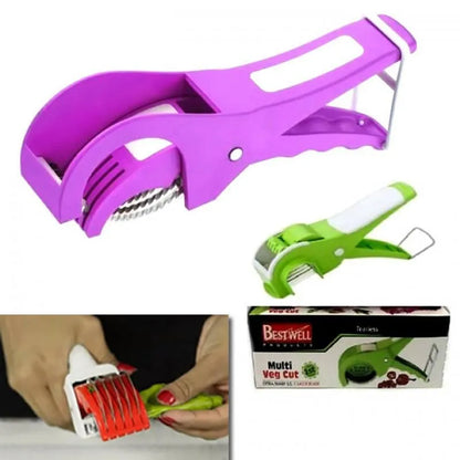 Stylish Manual Food Chopper - 1 Pc Kitchen Essential for Effortless Food Preparation