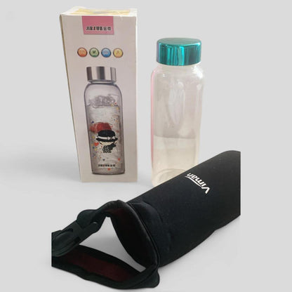 Durable Water Bottle With Cover Bag