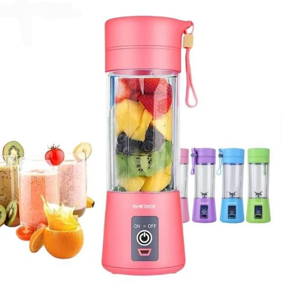 USB Chargeable Citrus Juicer Blender 6 Blades , 380 ML