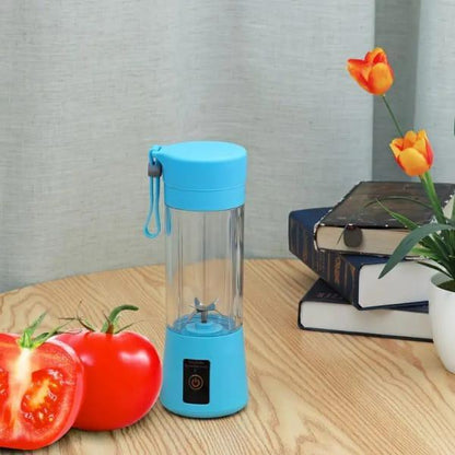 USB Chargeable Citrus Juicer Blender 6 Blades , 380 ML