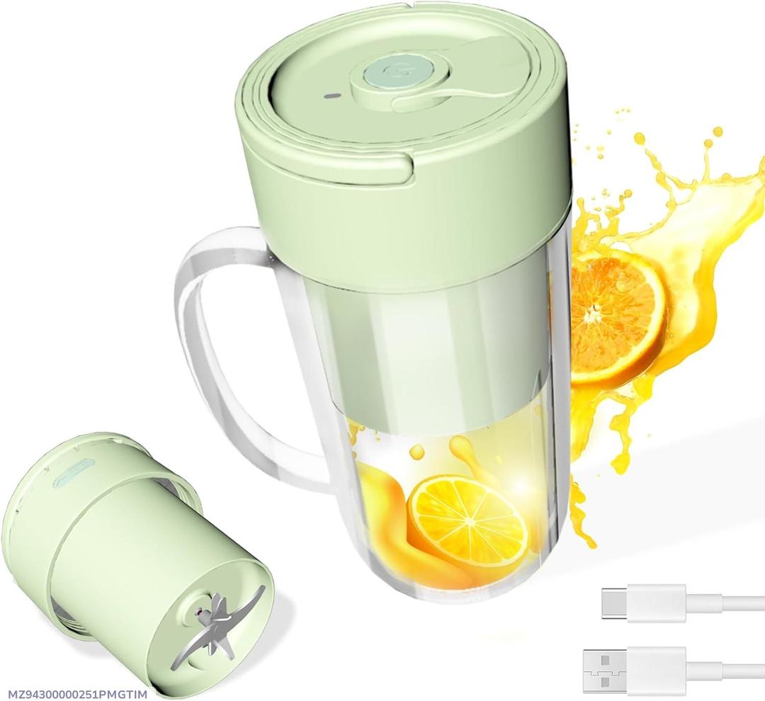 Portable Rechargeable Electric Juice Cup - 1 Pc