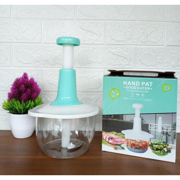 Manual Food Chopper Stainless Steel Blades