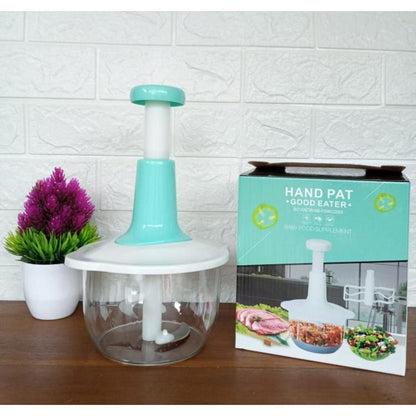 Manual Food Chopper Stainless Steel Blades