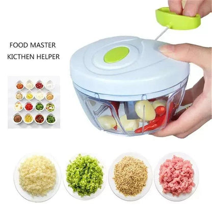 Manual Food Chopper 1 Pc easy to use